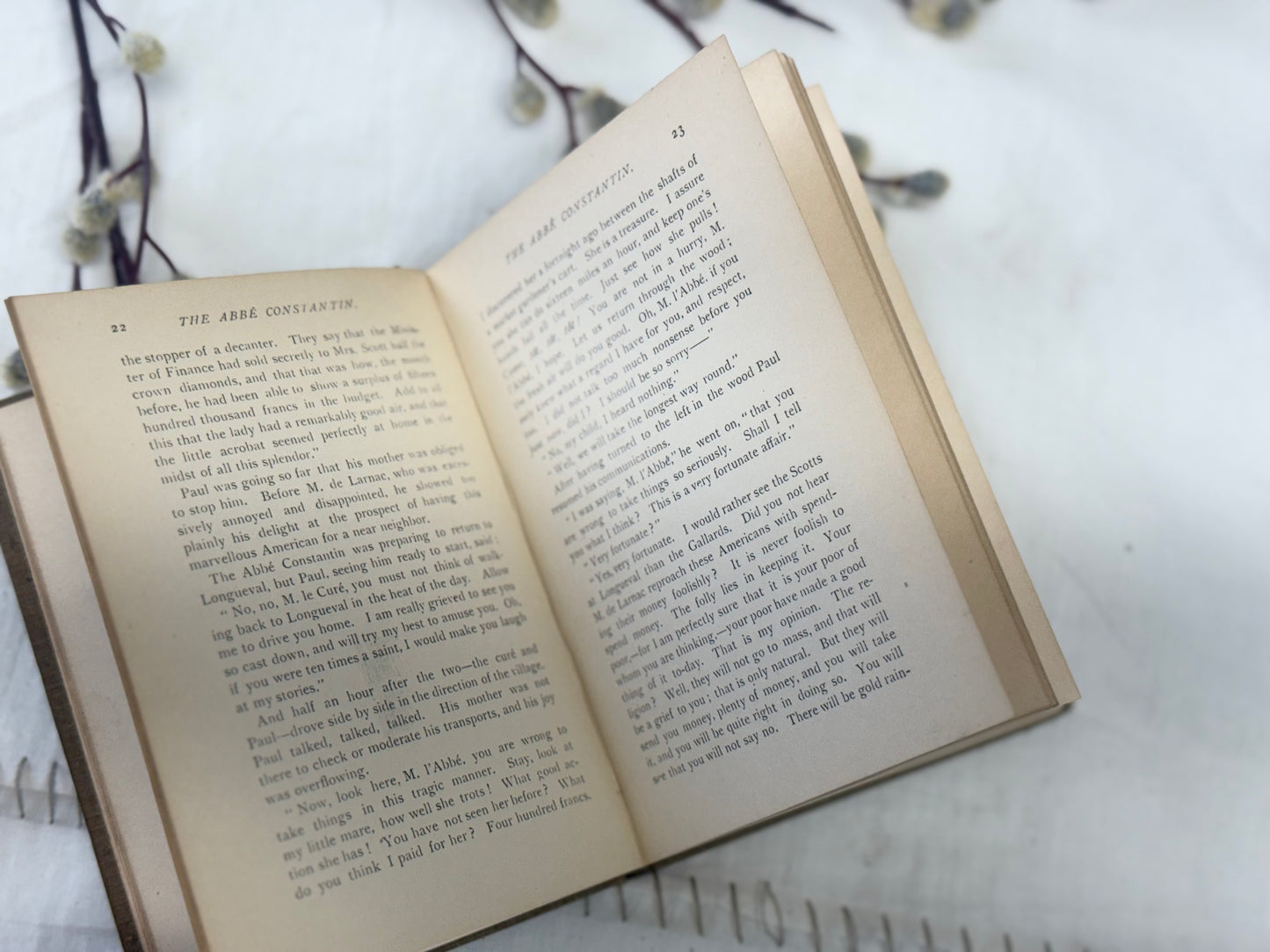 The Abbe Constantin- Pretty Book with Illustrations