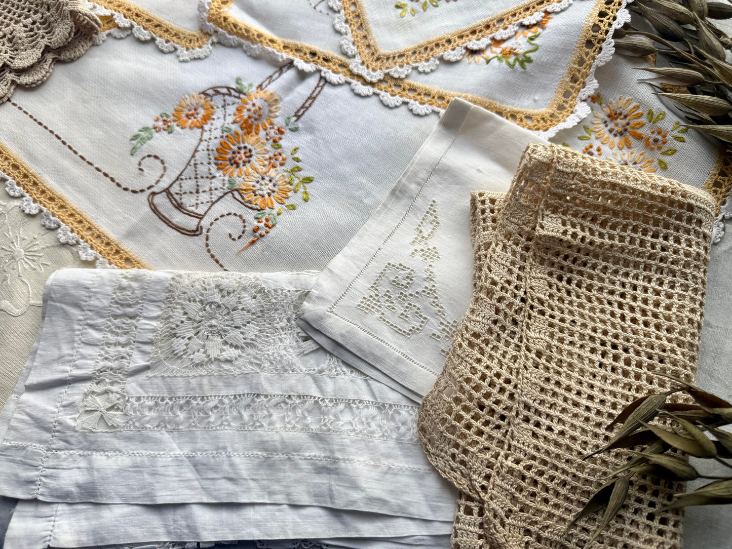 Vintage Linen Set