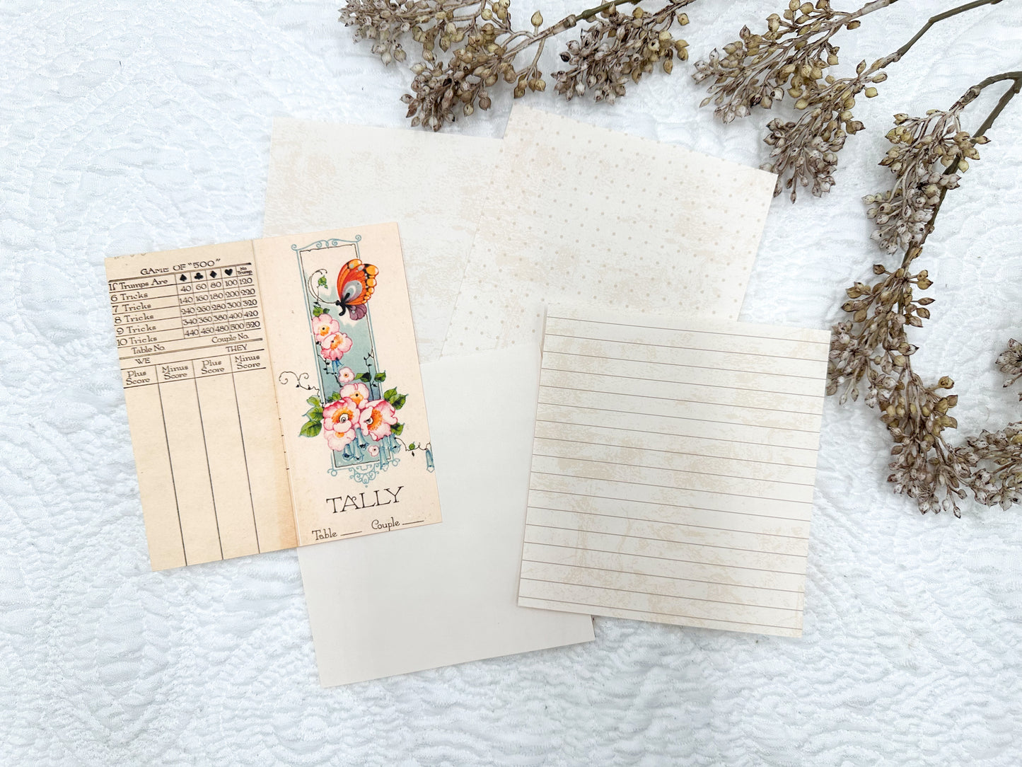 Pocket Booklet Project Template Digital Download