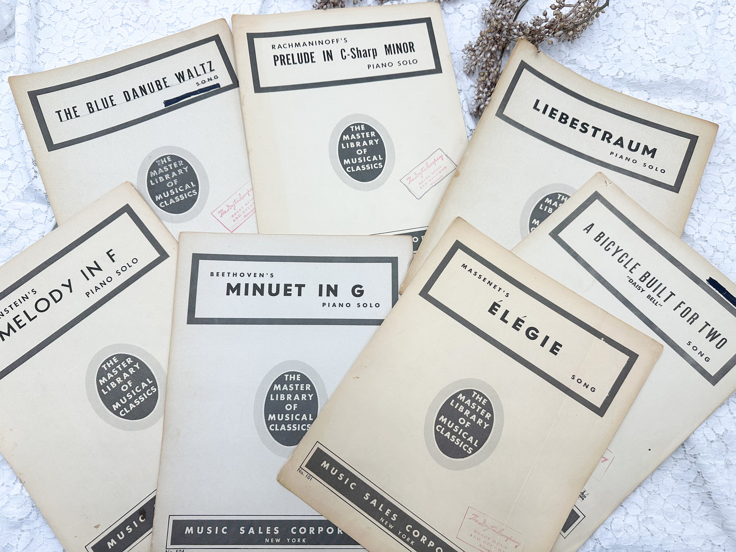 Vintage Music Set