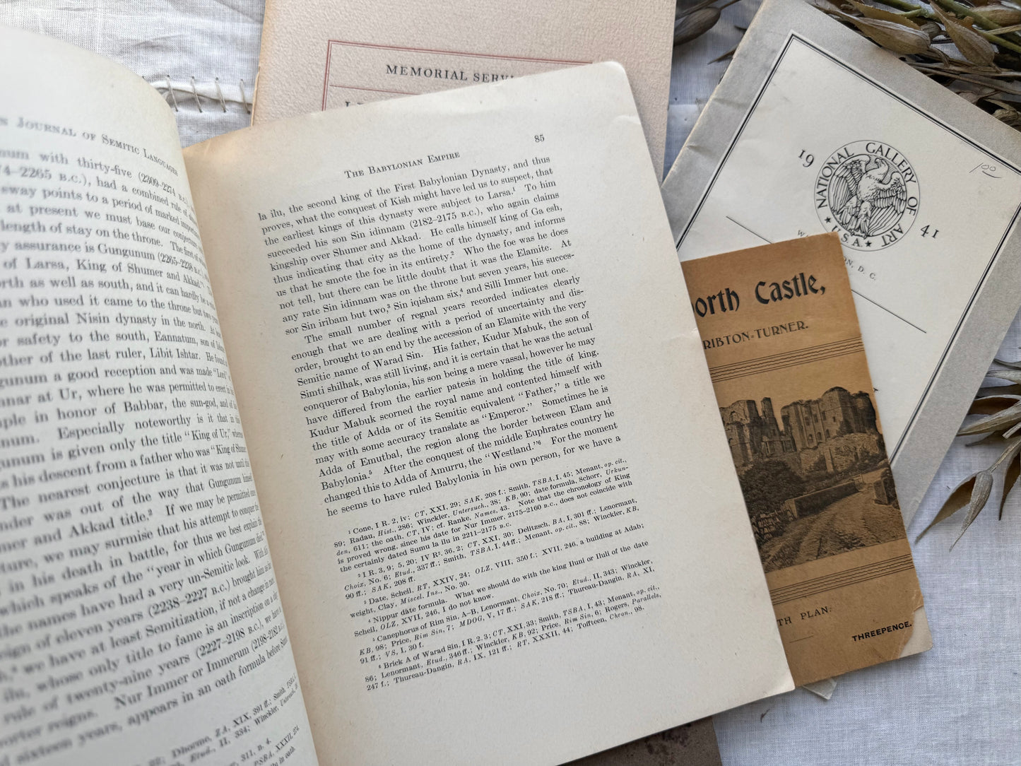 Vintage Booklet Set