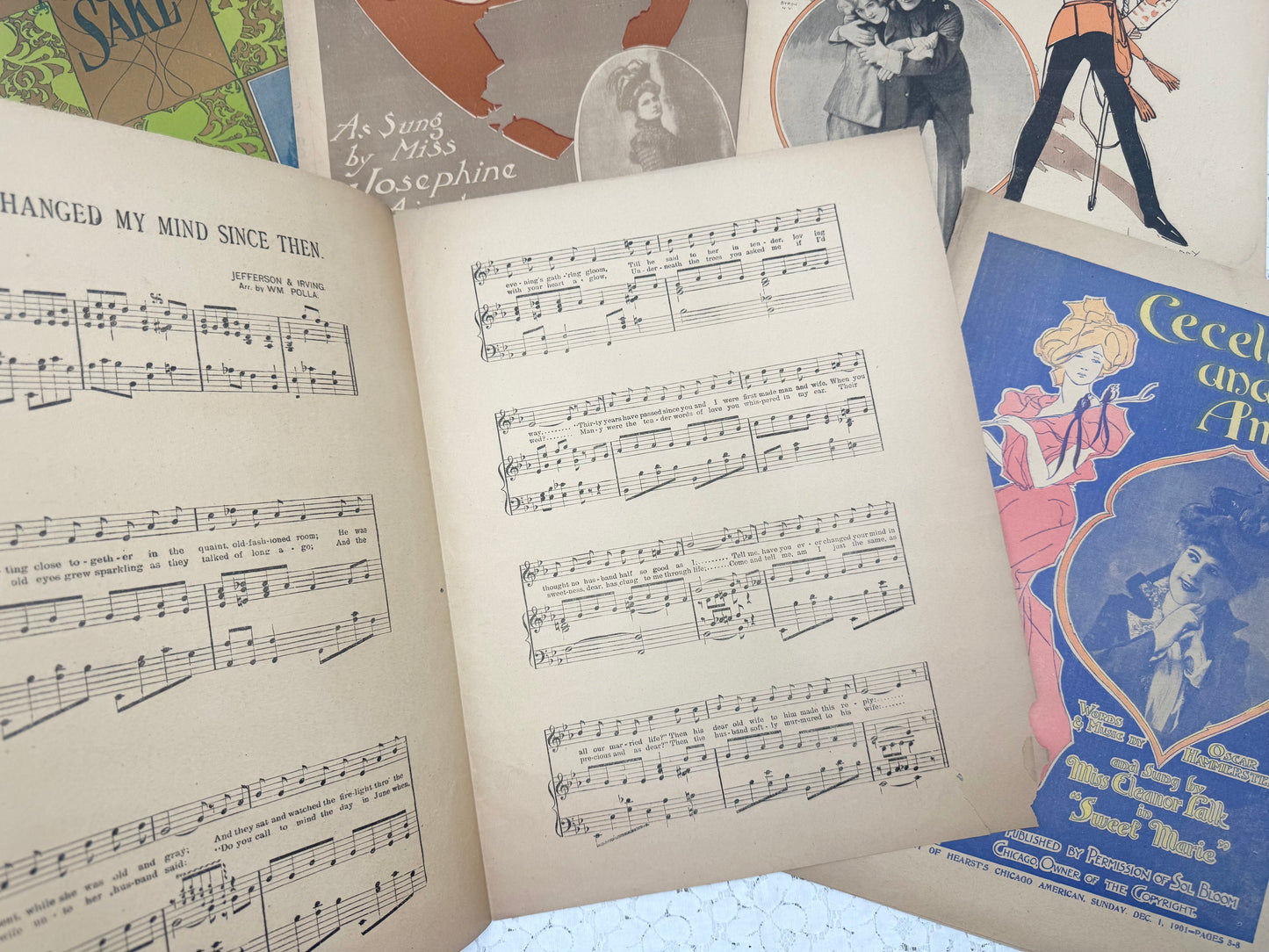Vintage Music Sheets