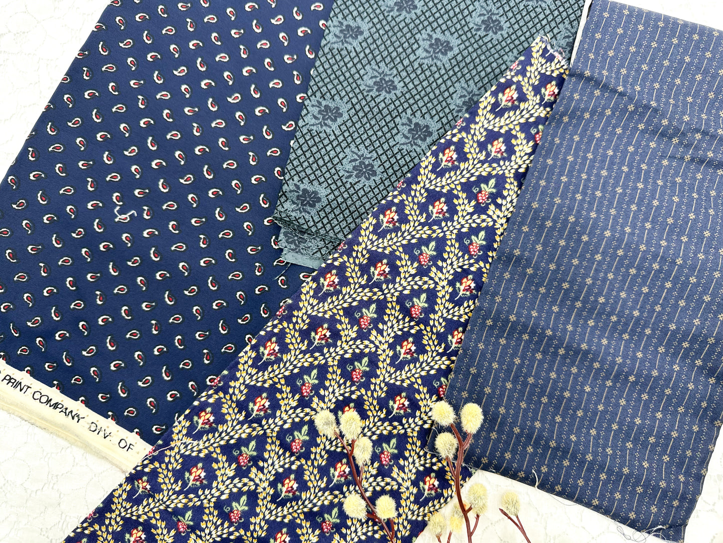 Vintage Fabric Set
