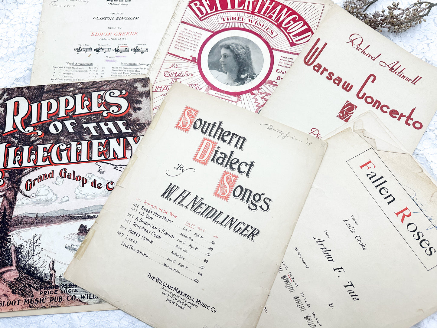 Vintage Music Set