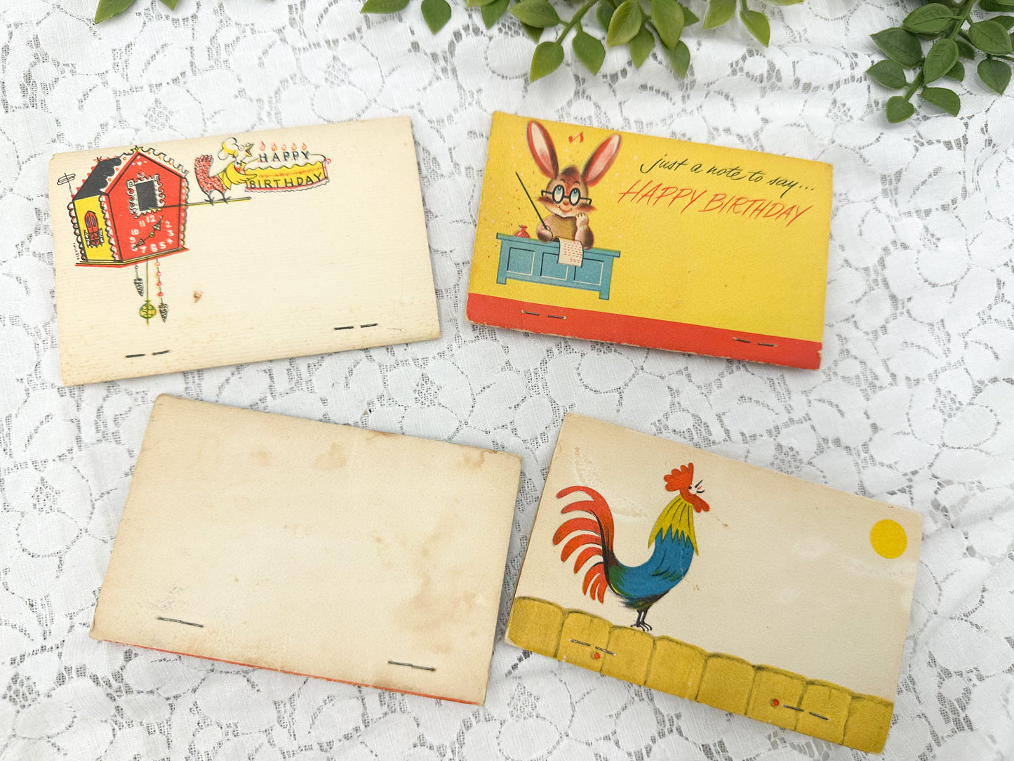Vintage Eyeglass Cleaning Kits (Set of 4)