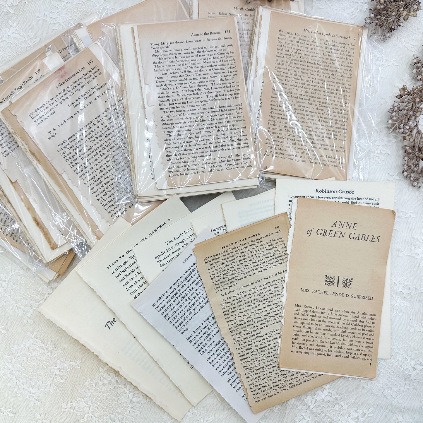 Classic Book Page Pack