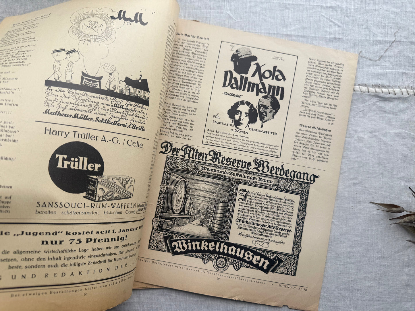 Vintage German Magazines