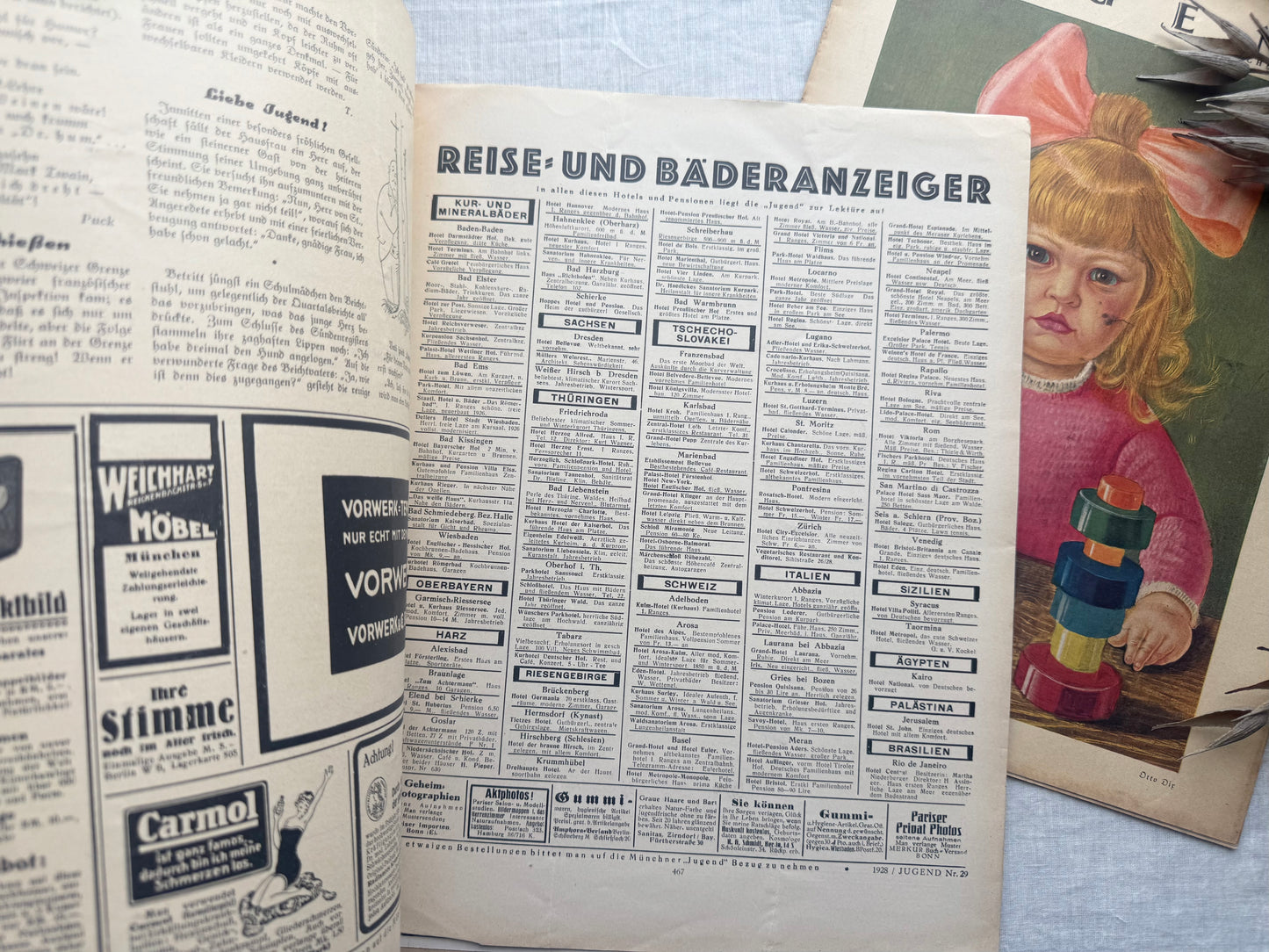 Vintage German Magazines