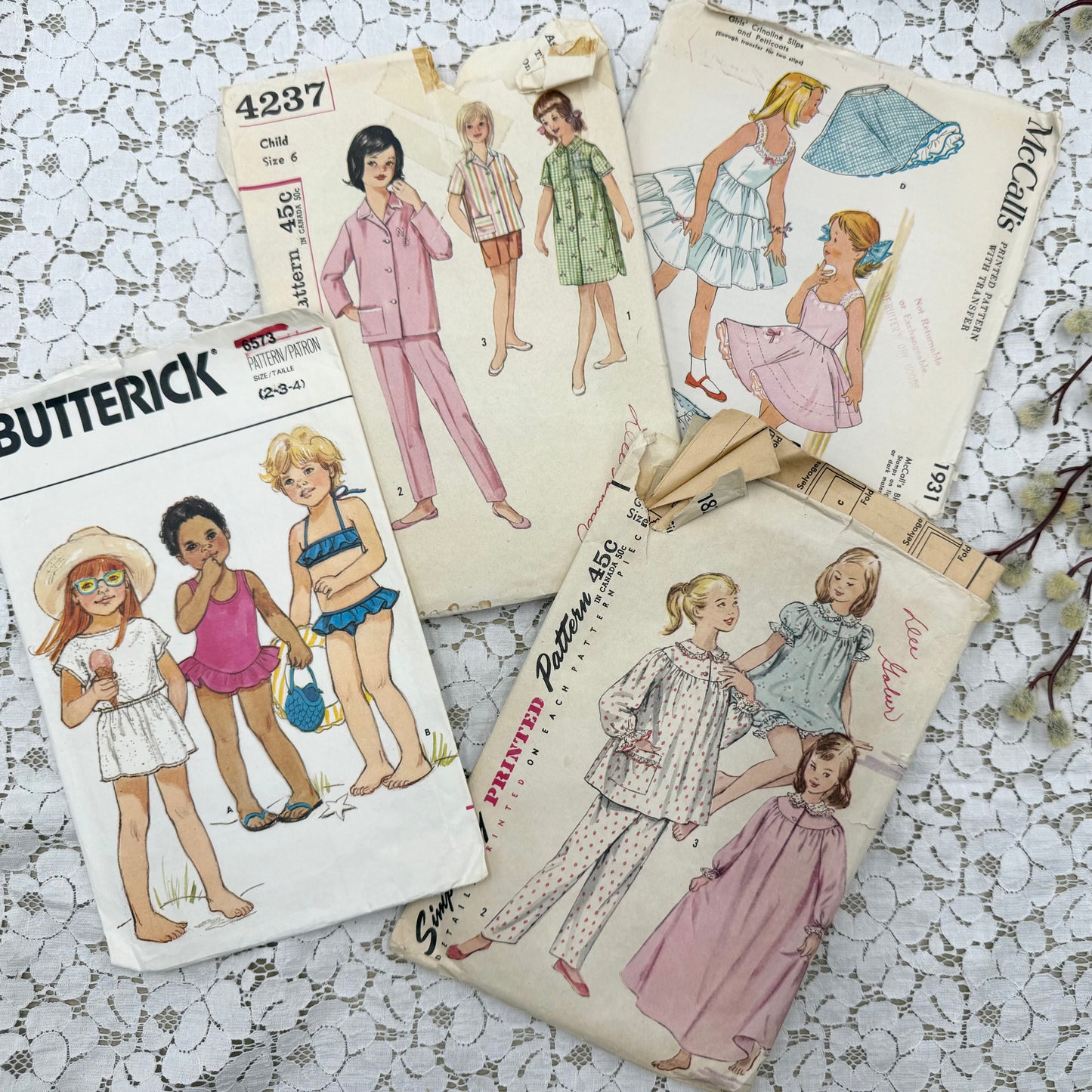 Vintage Pattern Set