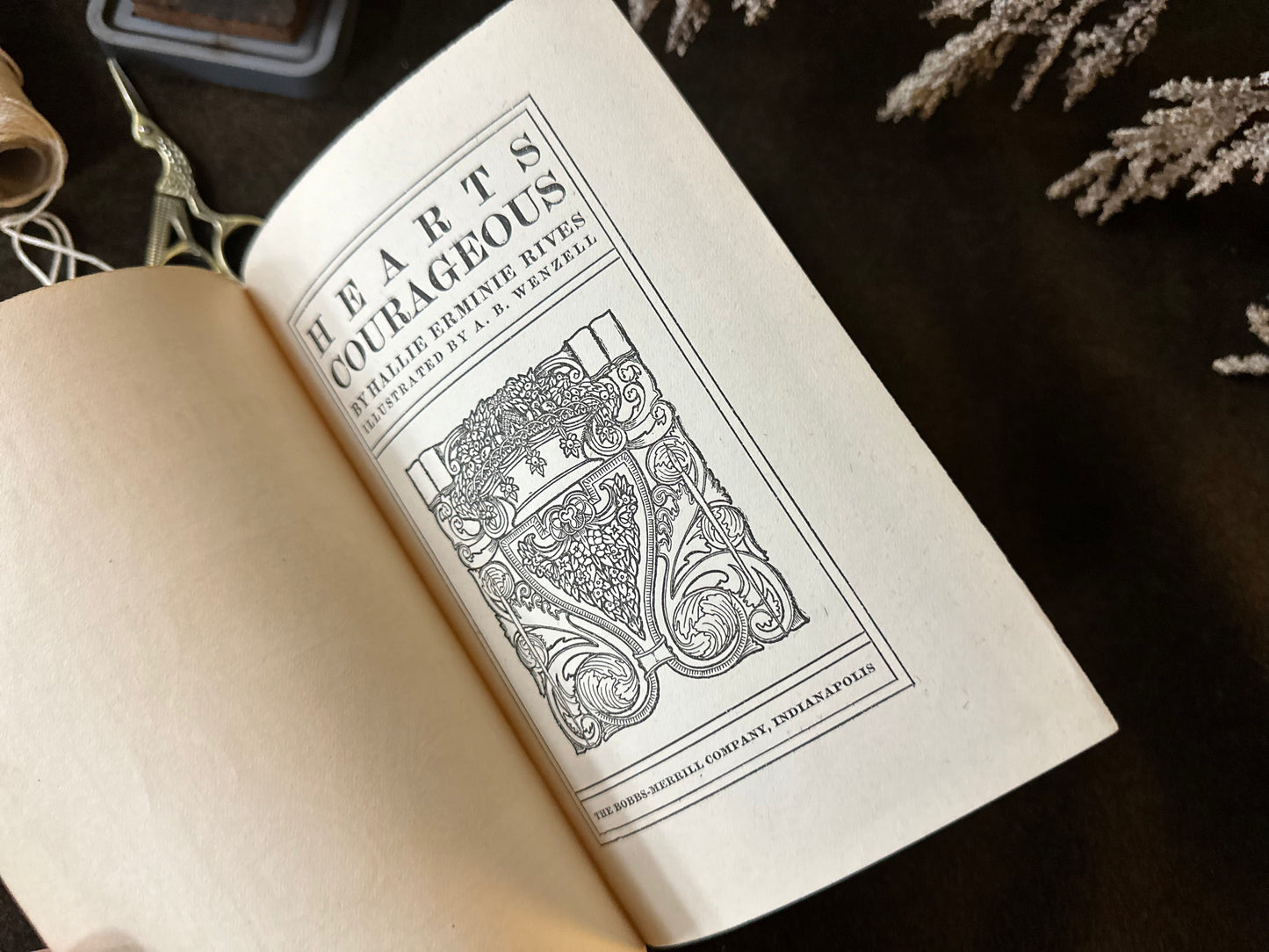 Beautiful Vintage Book