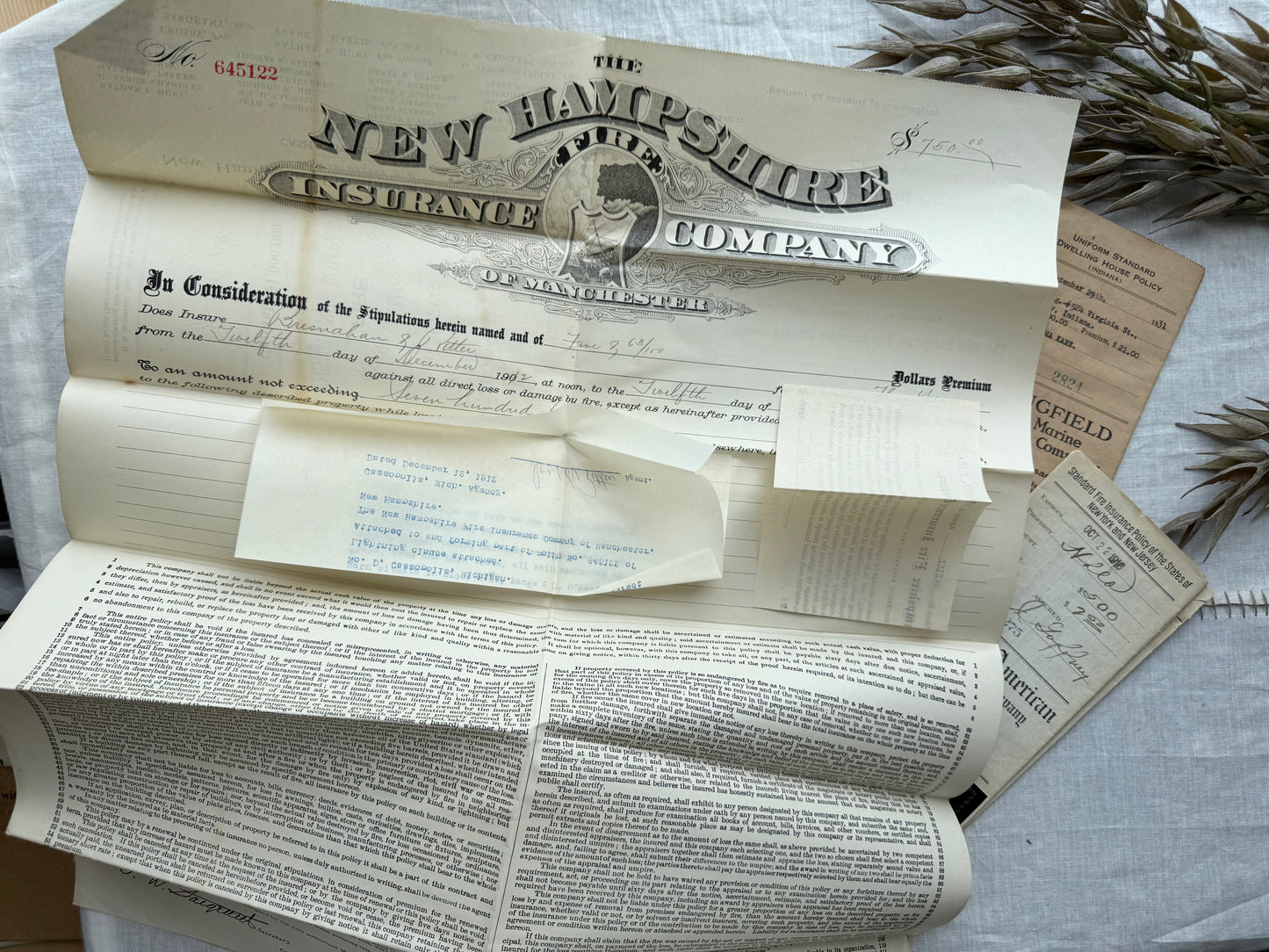 Vintage Property Deeds