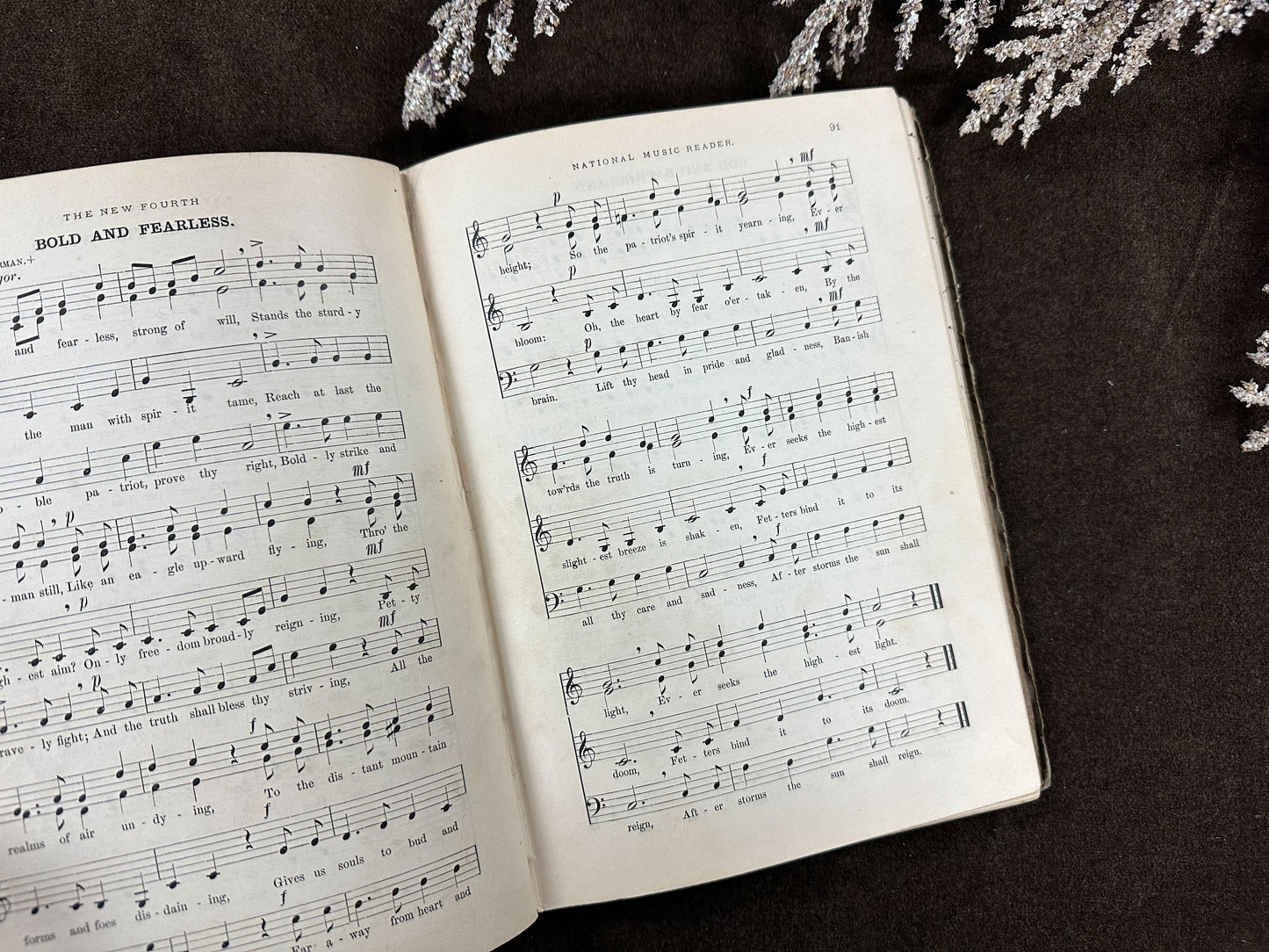 New Fourth Music Reader- 1891