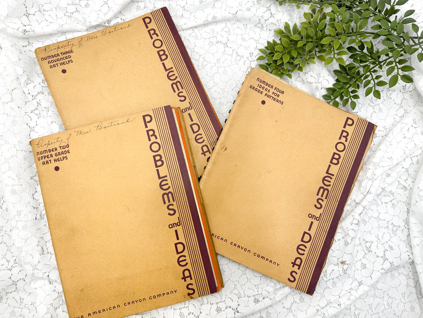 Problem and Ideas Book (Three Available)