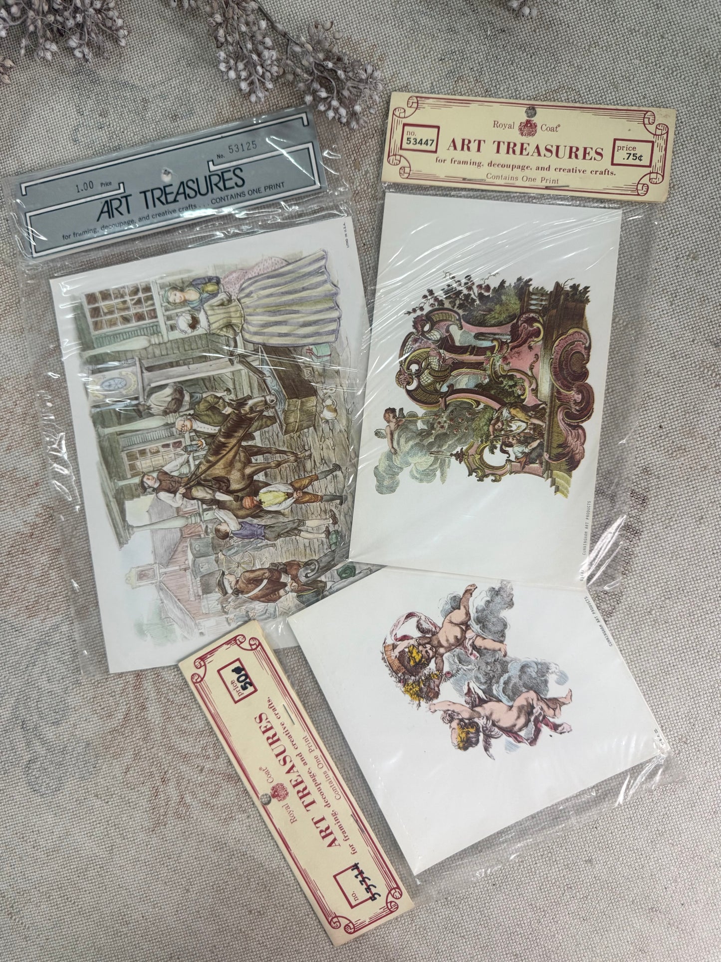 Vintage Print Set