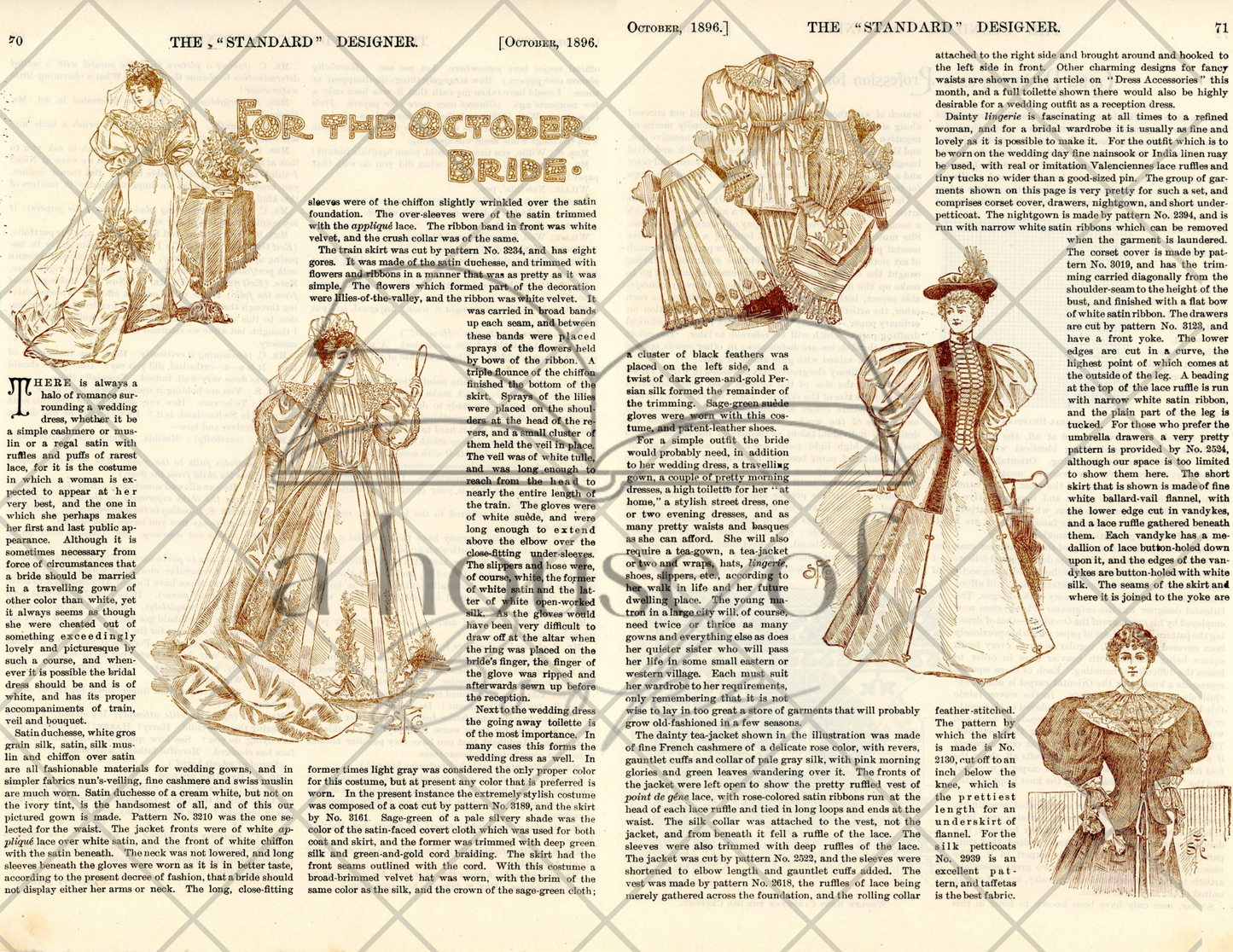 Ladies Signature Pages- Project Template Digital Download