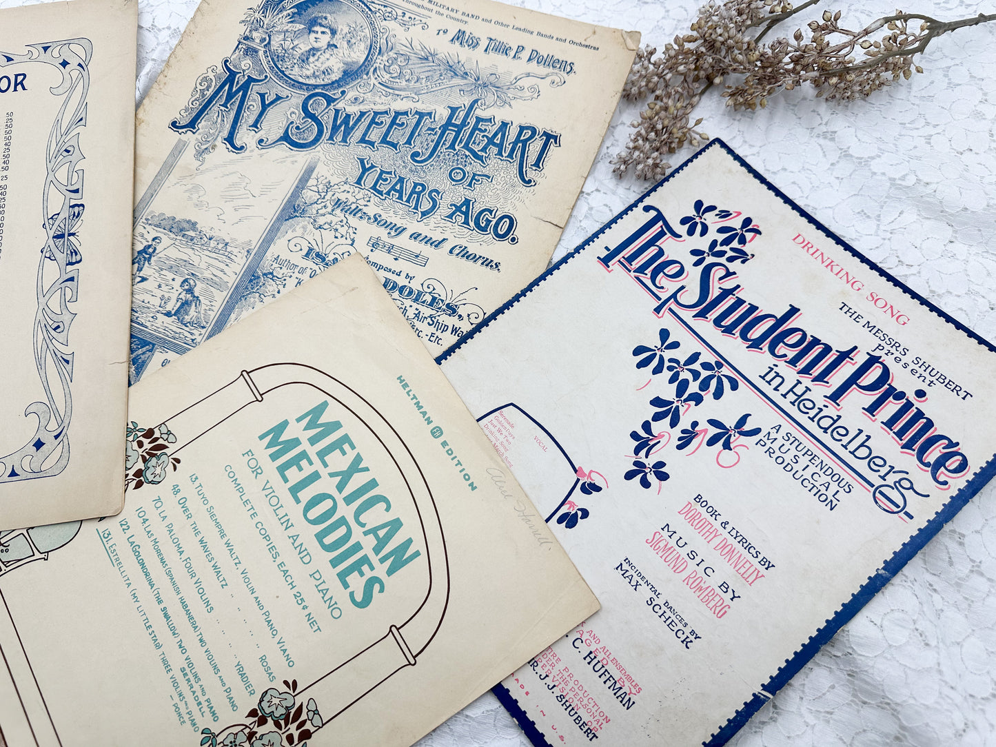 Vintage Music Set