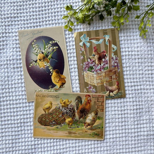 Vintage Easter Postcard Set