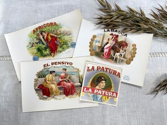 Vintage Cigar Labels