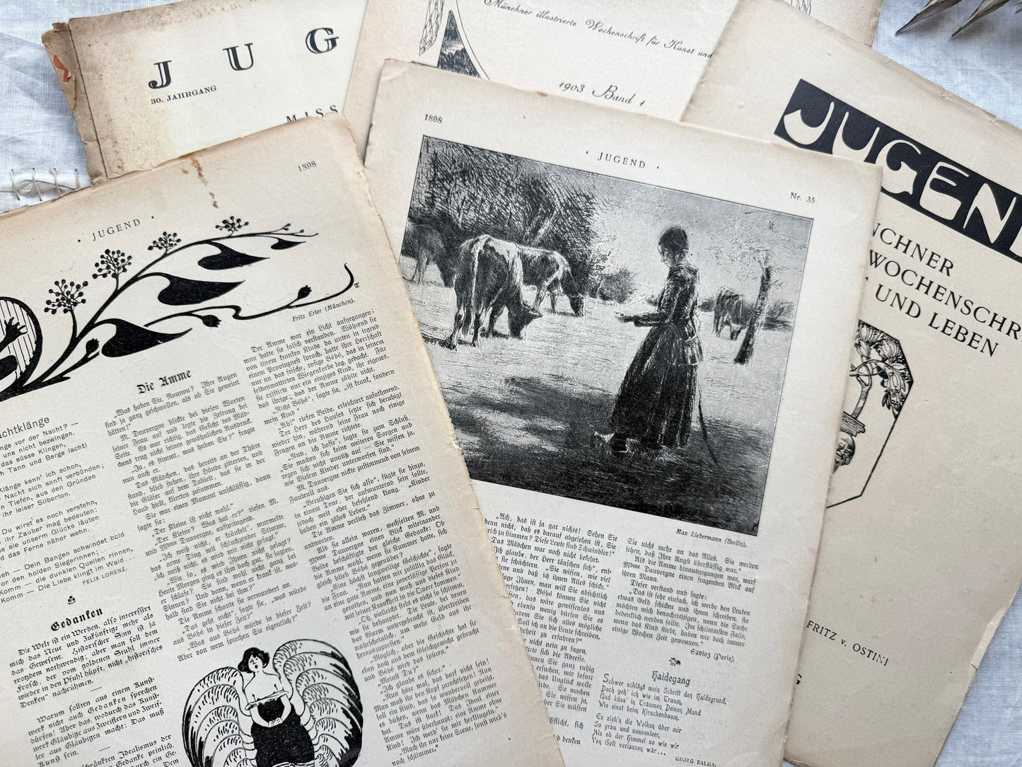 Vintage German Art Magazines