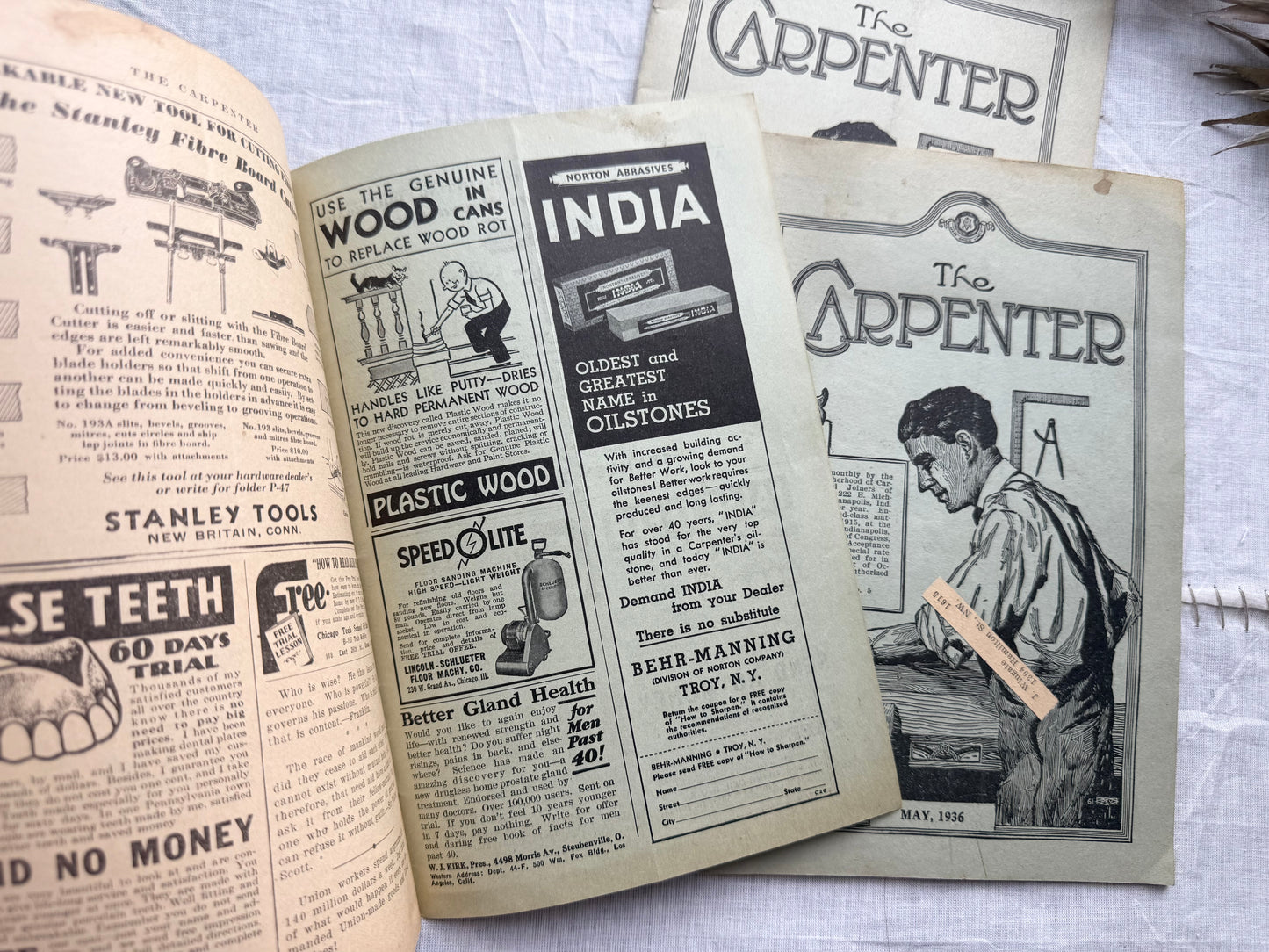 Vintage Carpenter Booklet (Set of 3)