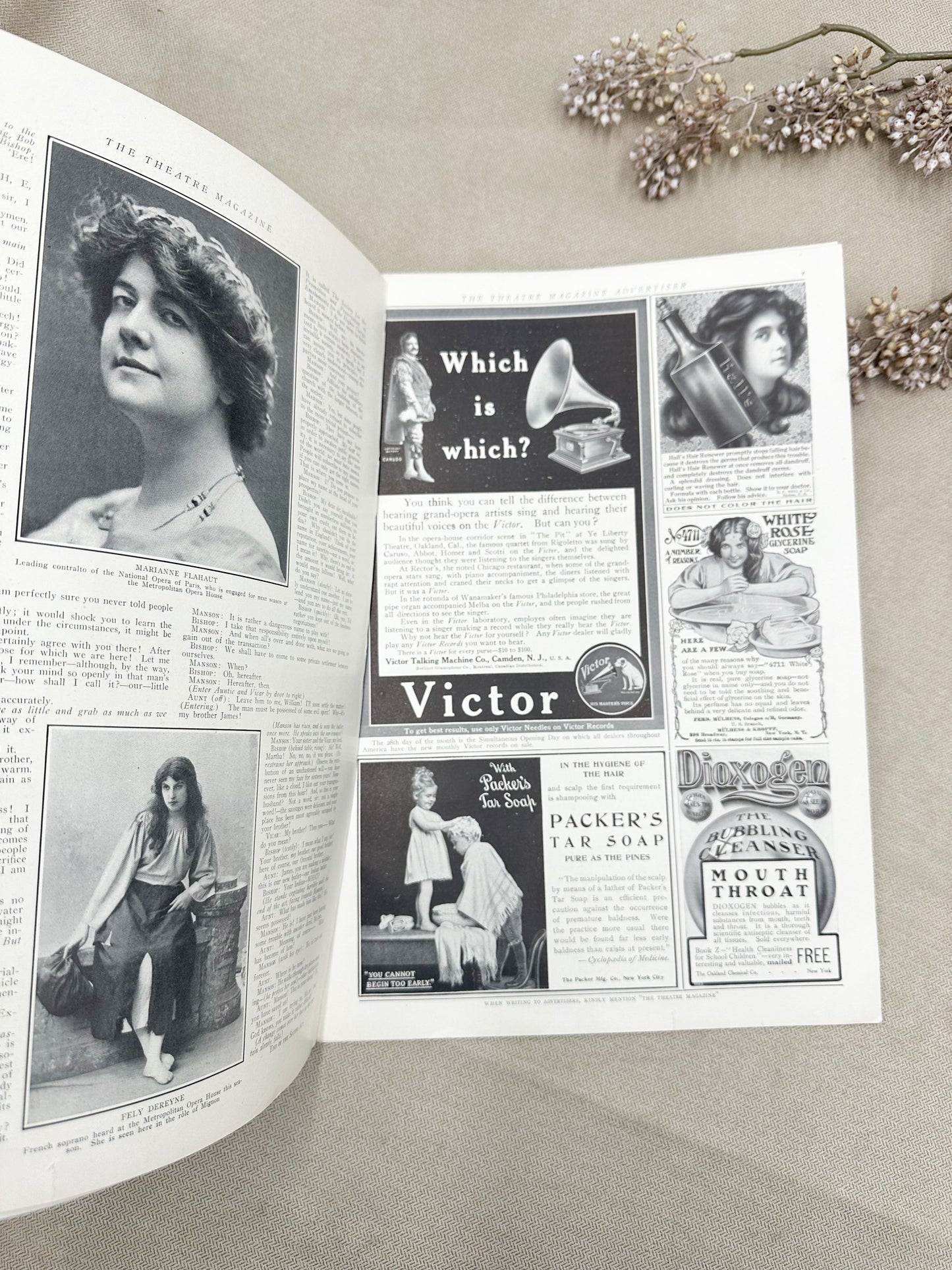 Vintage Magazine- The Theatre