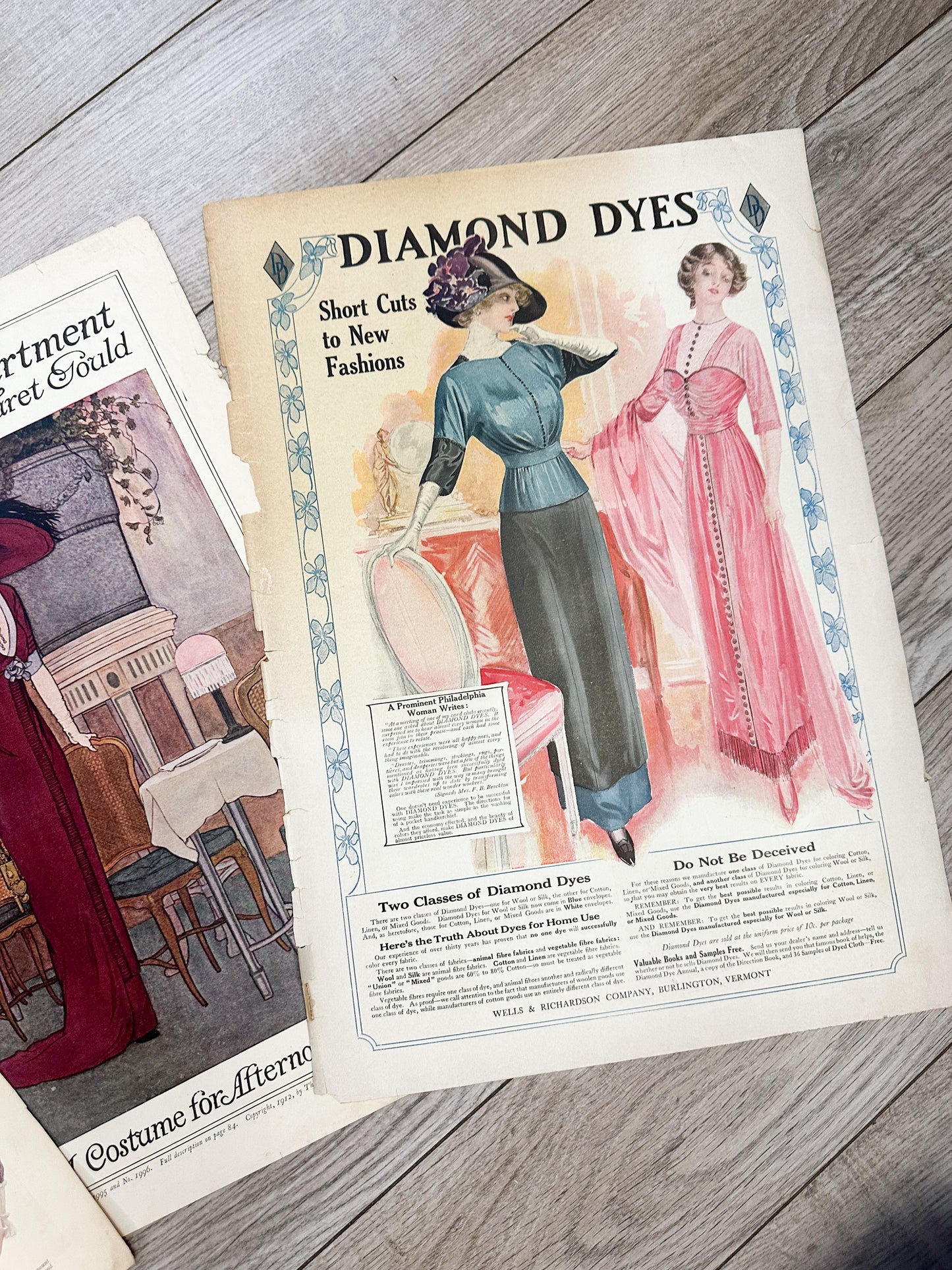 Vintage Fashion Prints (Set of 3)