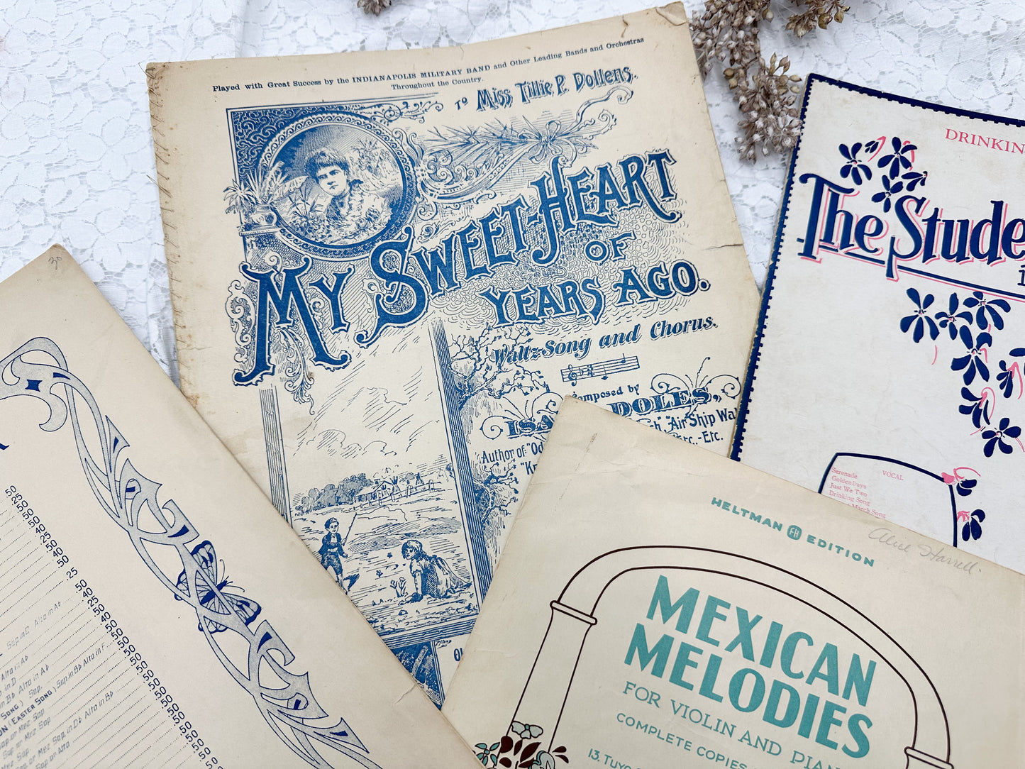 Vintage Music Set