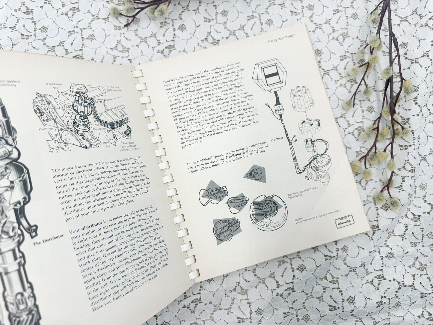 Vintage Mechanic Book Set