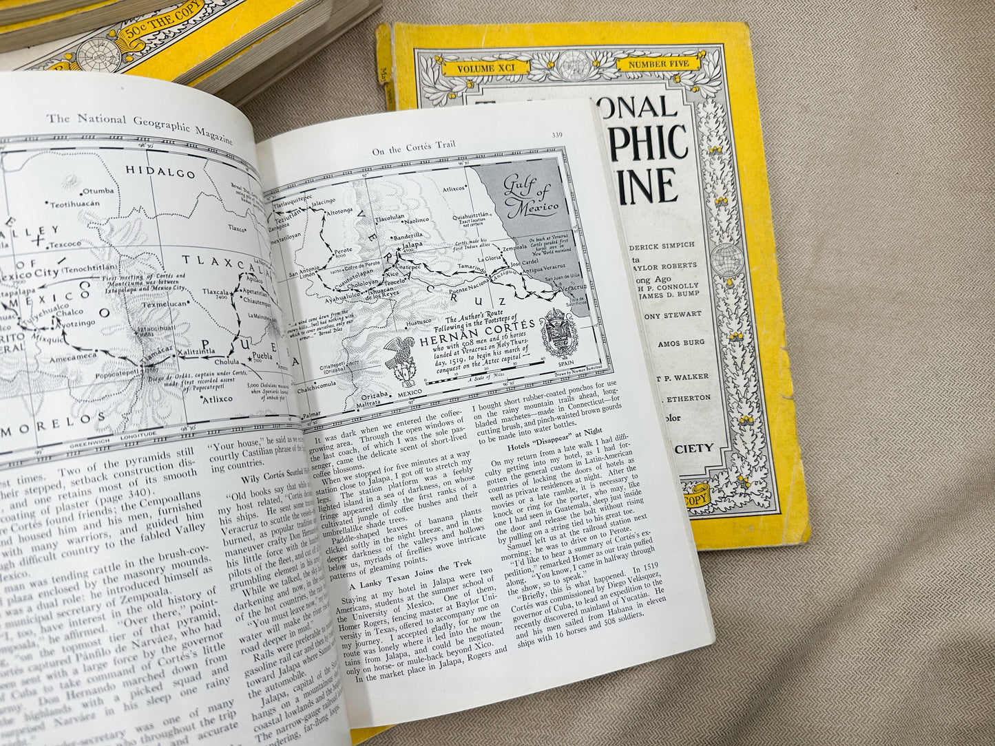 1940's National Geographic Magazines (14 available)