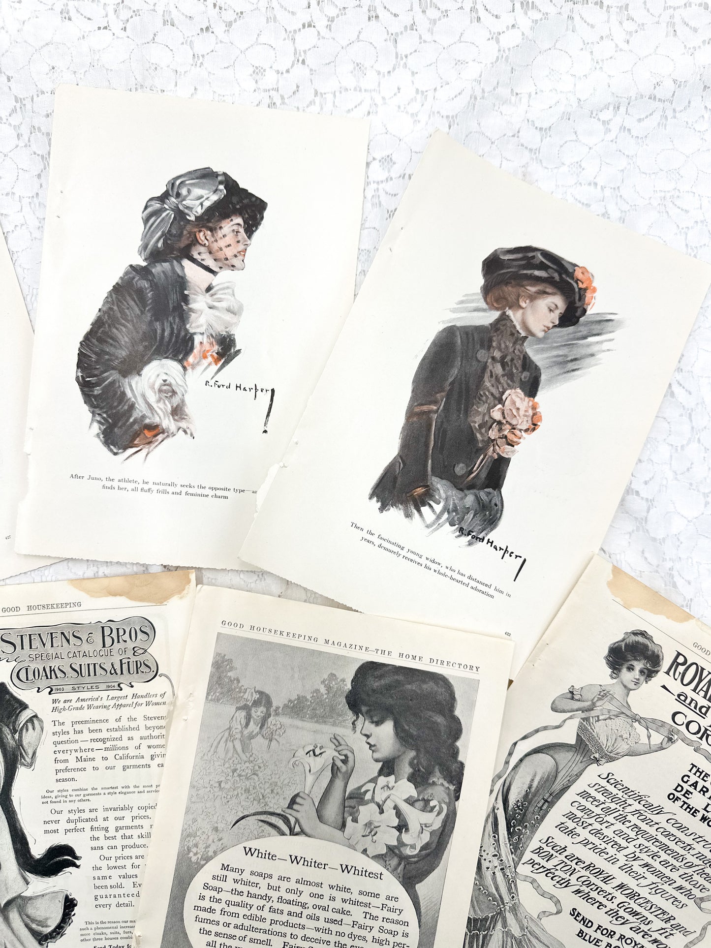 Vintage Print Set