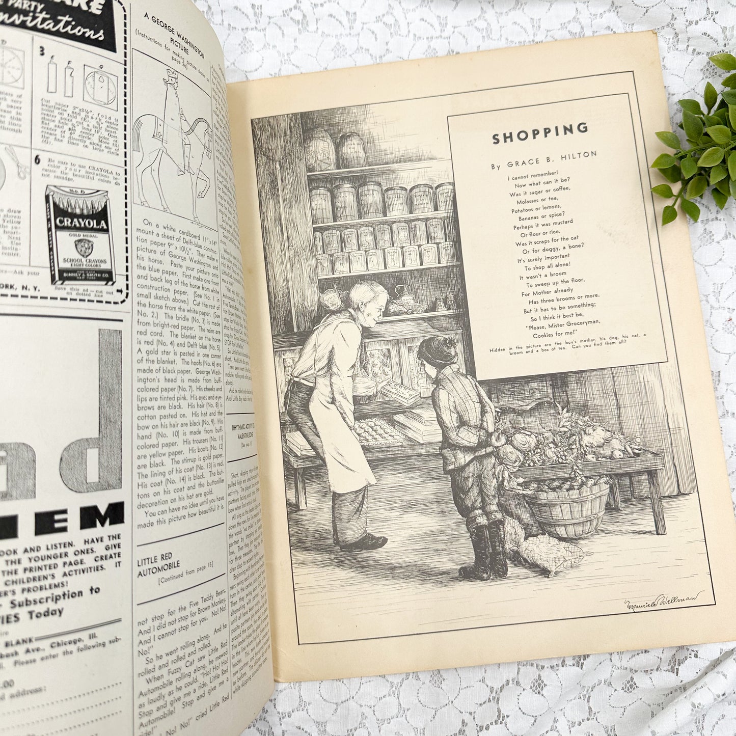 Vintage Children's Activities