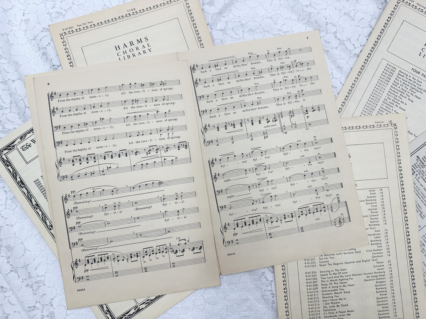 Vintage Men's Choir Music