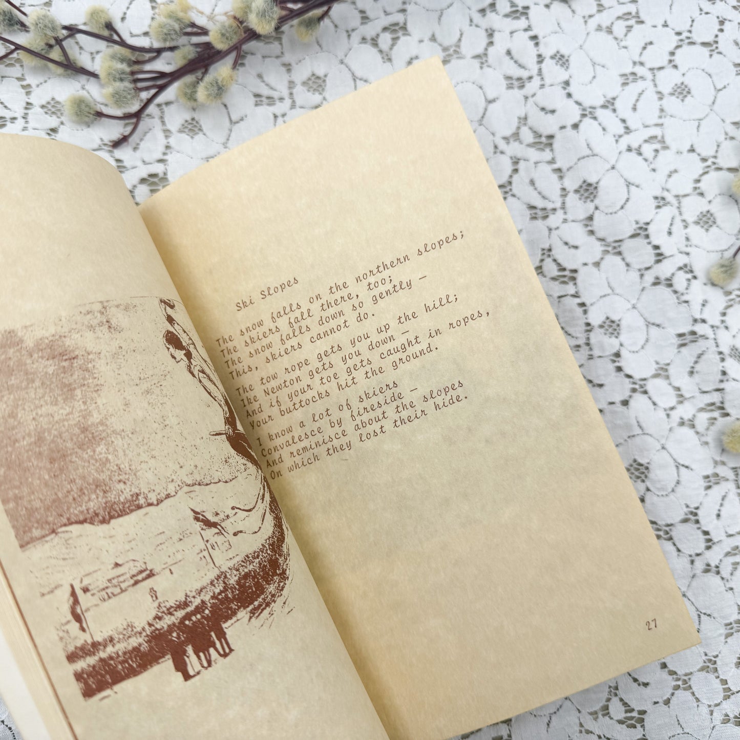 Vintage Poetry Book