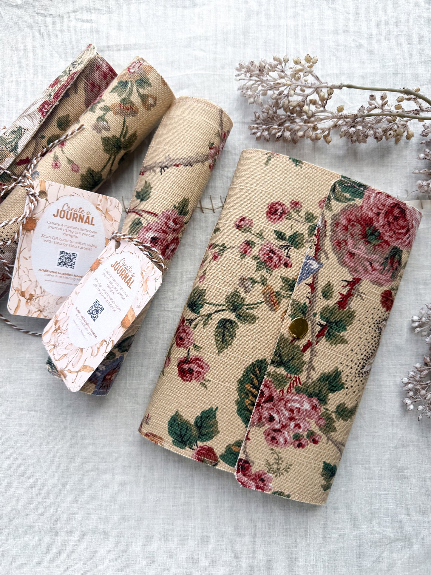 Premade Journal Cover with Video Instruction