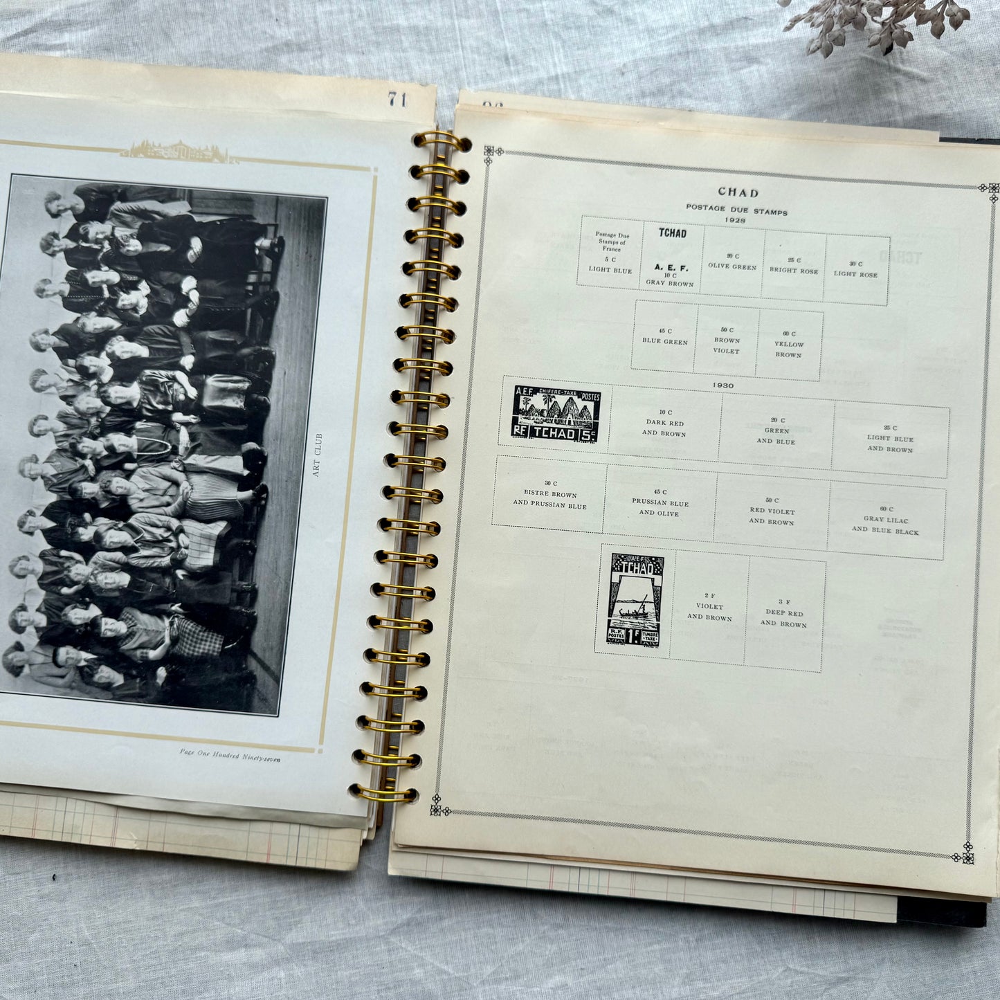 Vintage Mixed Media Journal- 9x12 inches