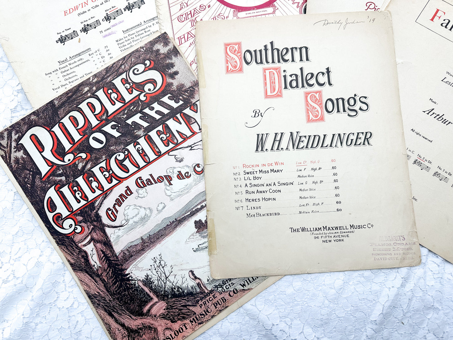 Vintage Music Set