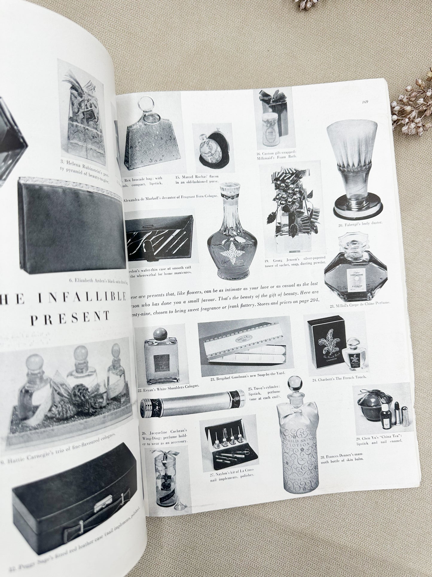 Vintage Vogue Magazine (204 pages)