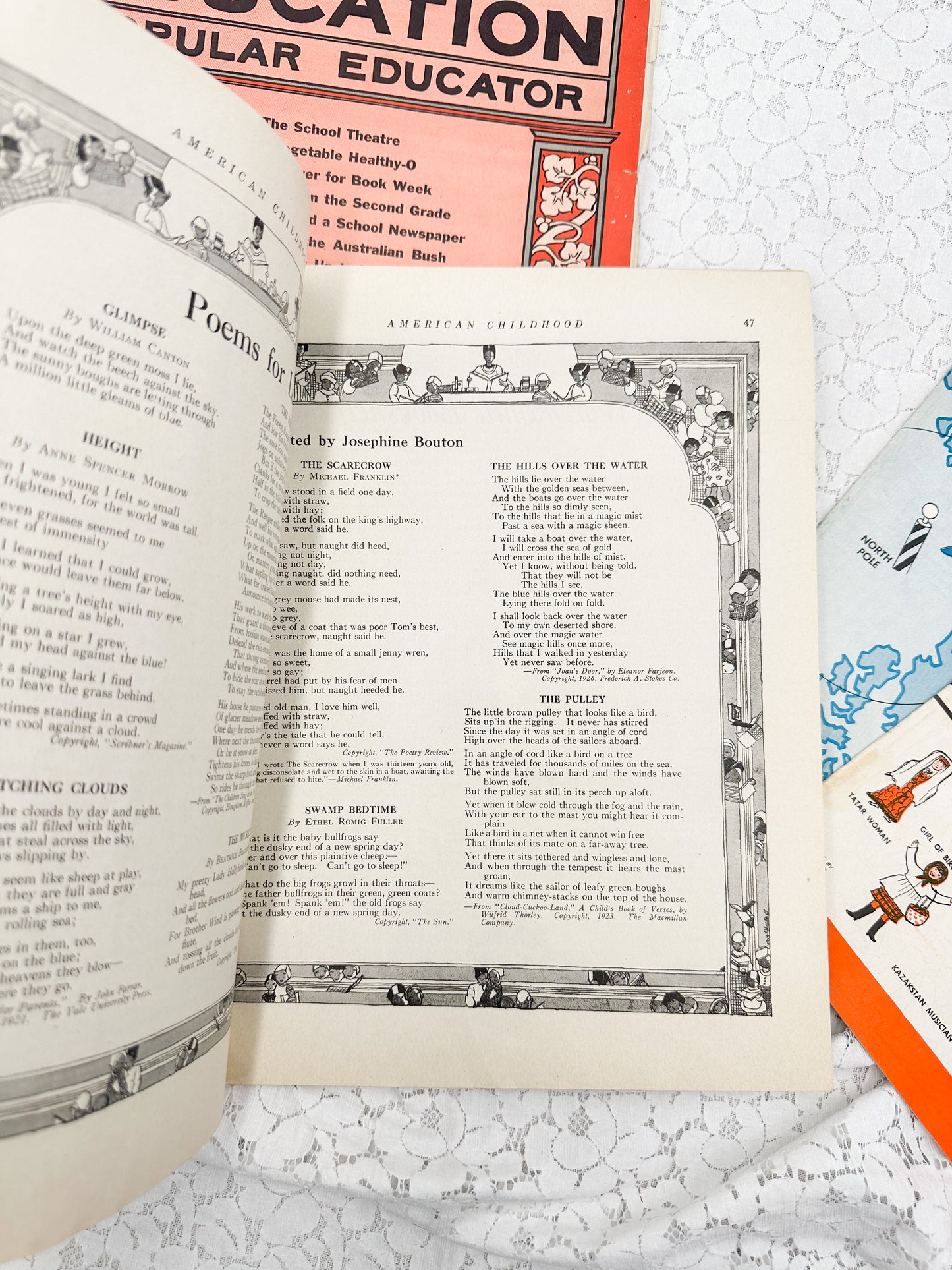 Collection of Vintage Education Magazines