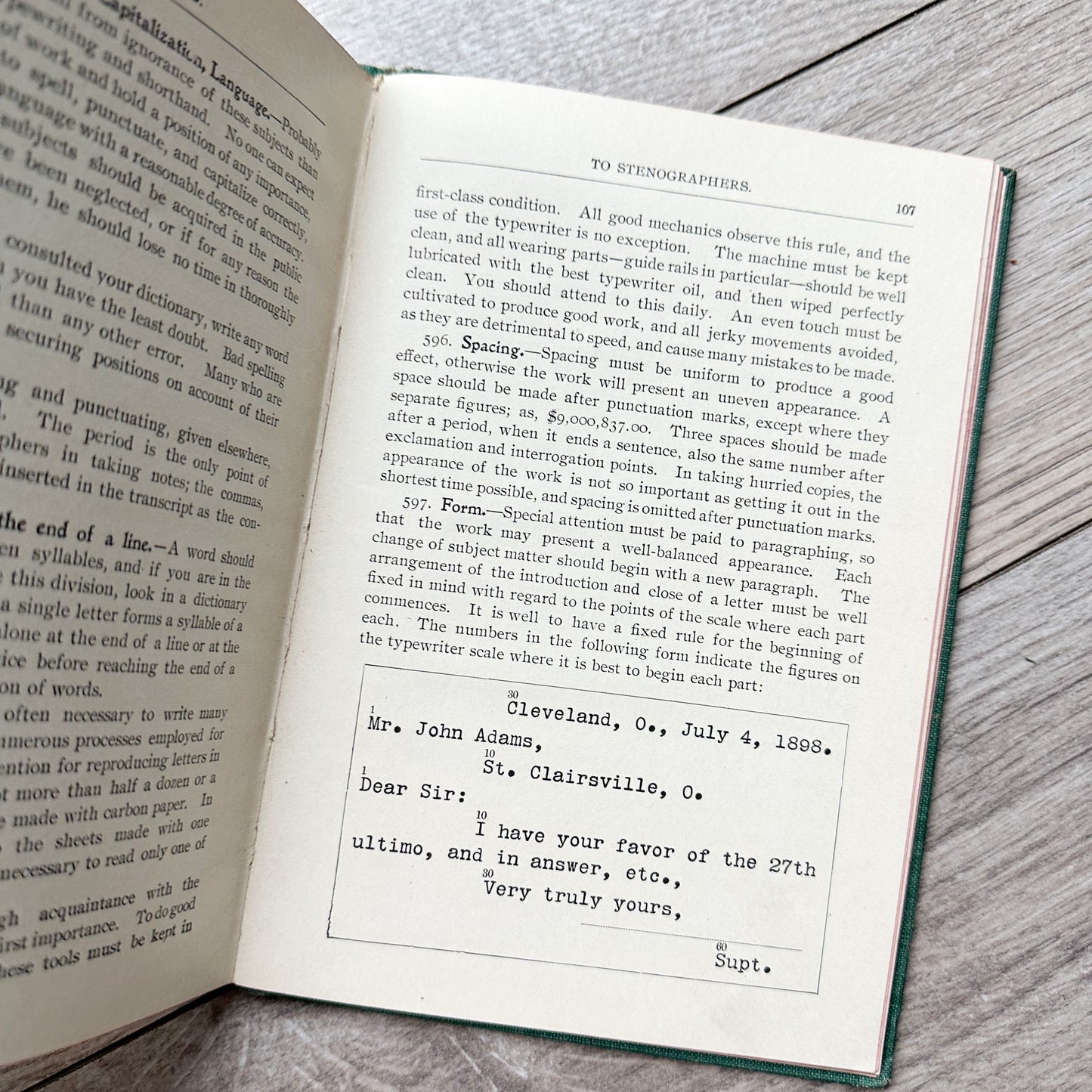 Letter Writing Book