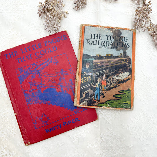 Vintage Railroad Children's Books