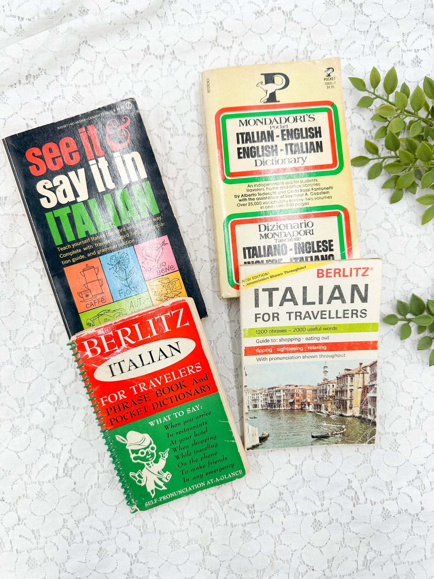 Italian Book Set