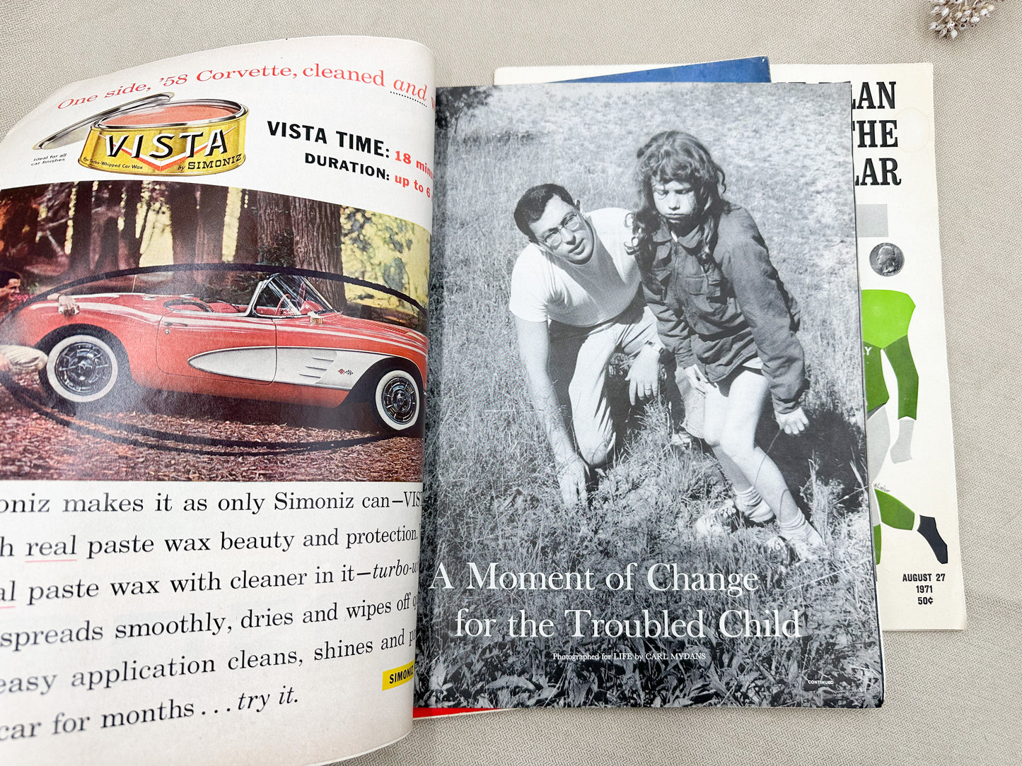 Set of Three Life Magazines