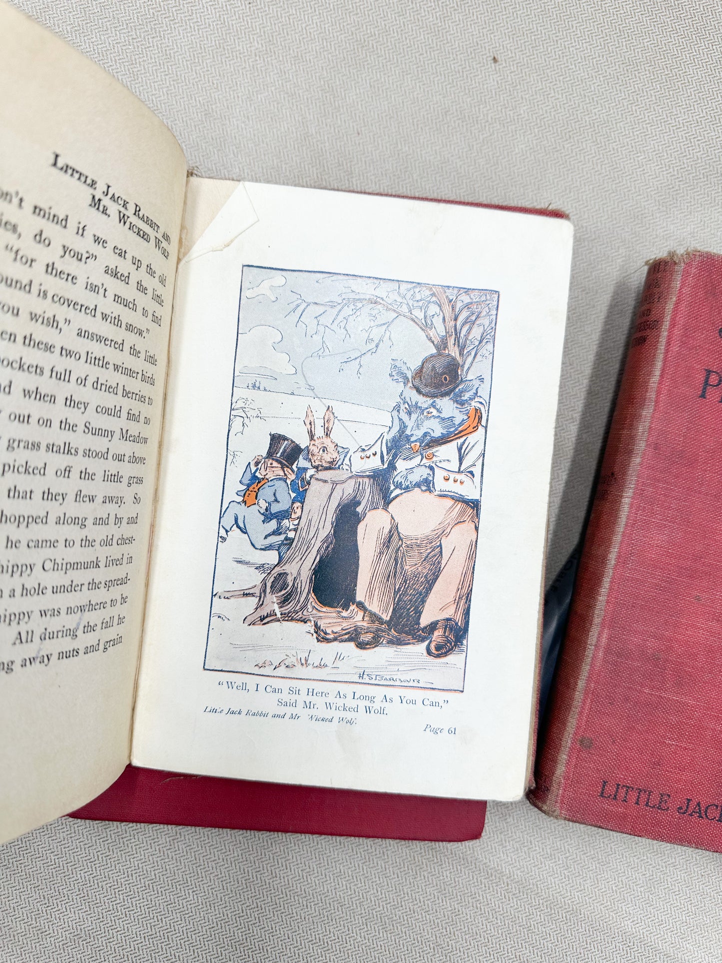 Vintage Children's Books (Set of 4)