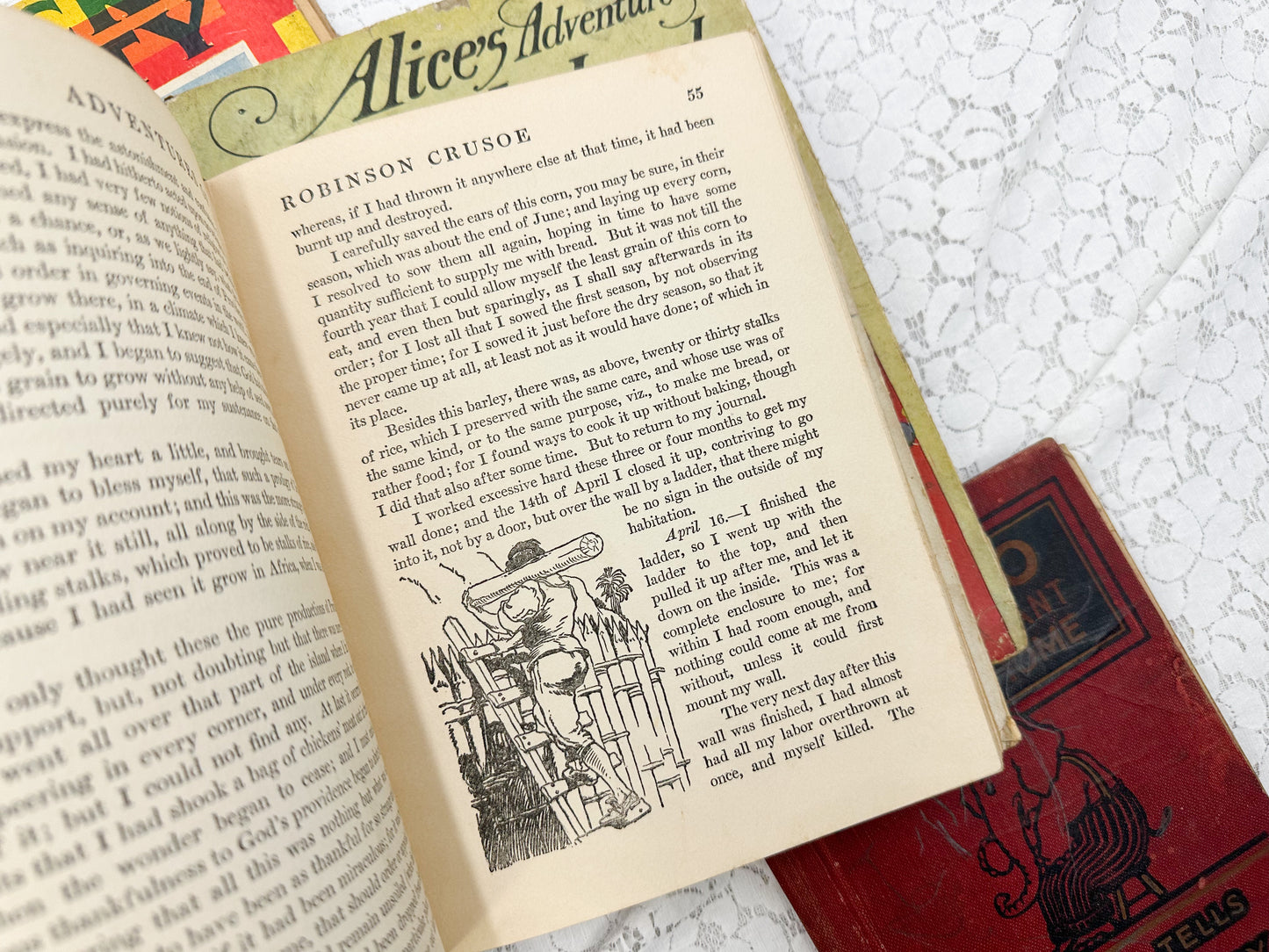 Vintage Children's Classics (Set of 4)