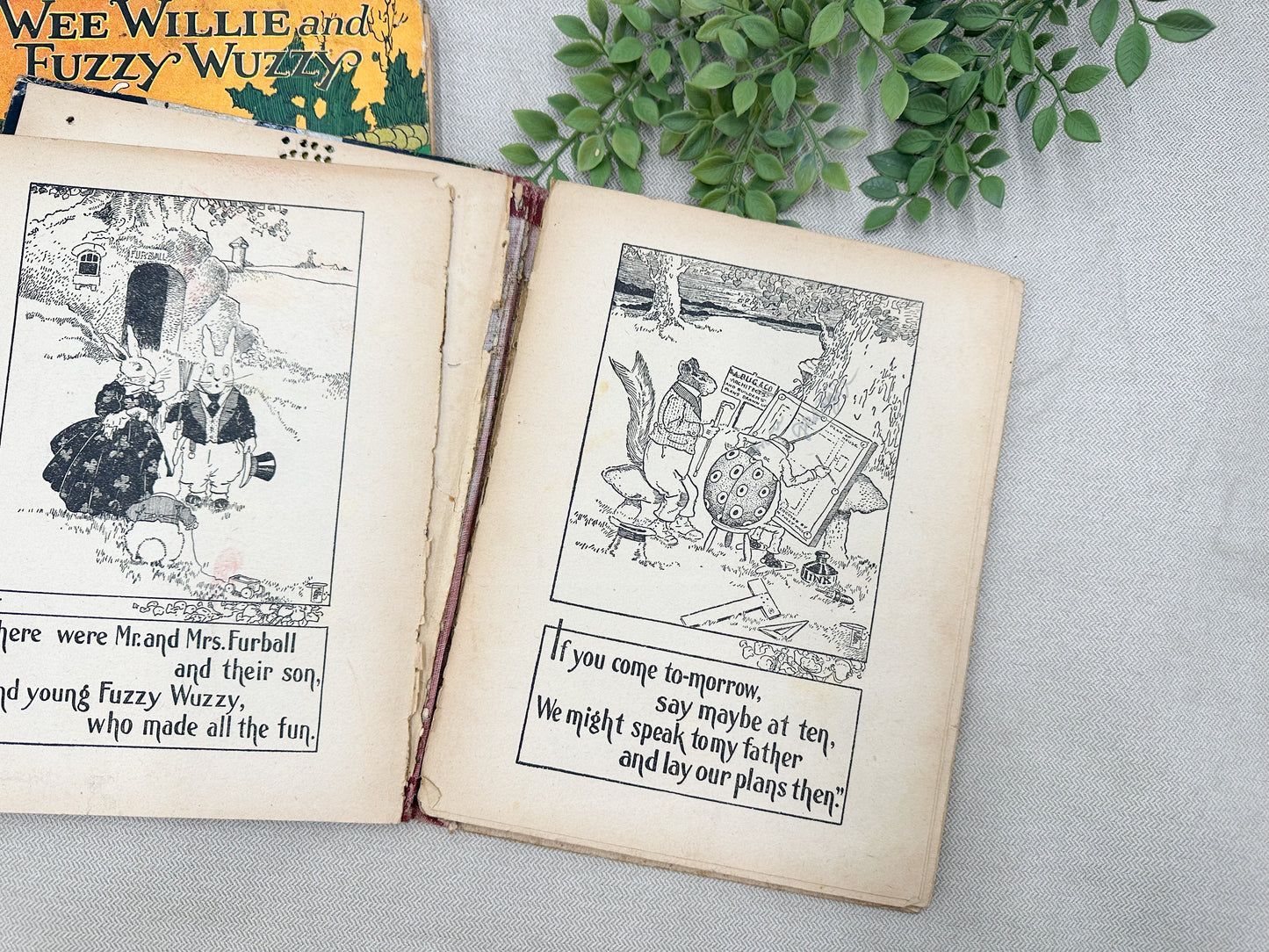 Vintage Children's Books (Set of 2)