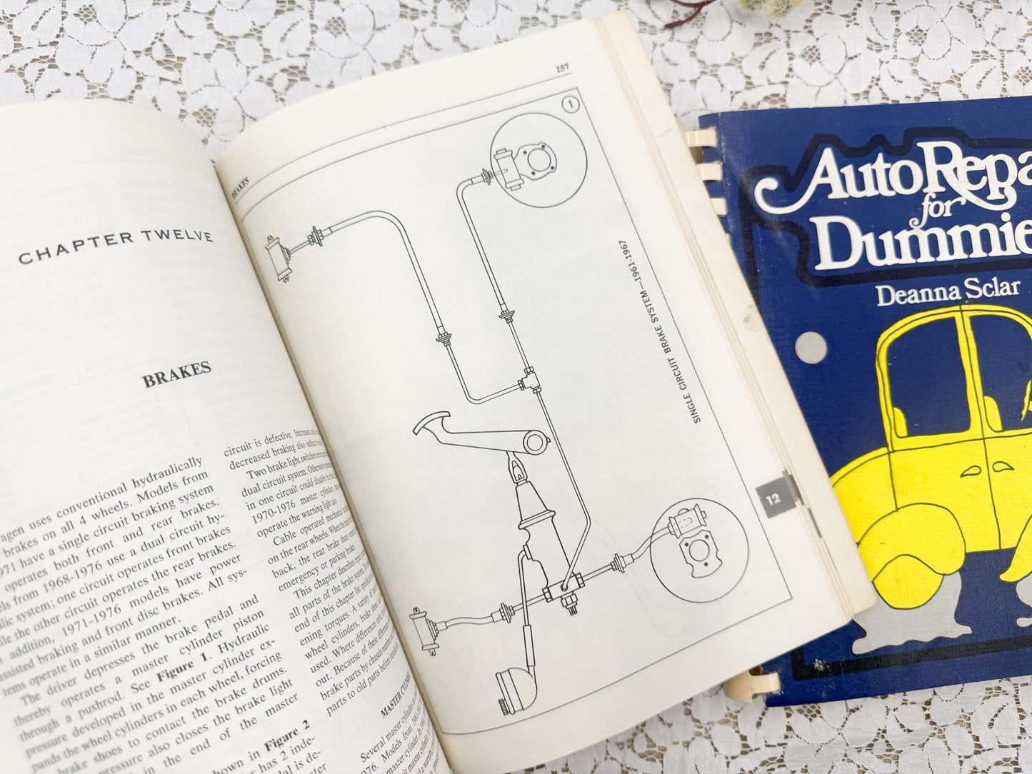 Vintage Mechanic Book Set