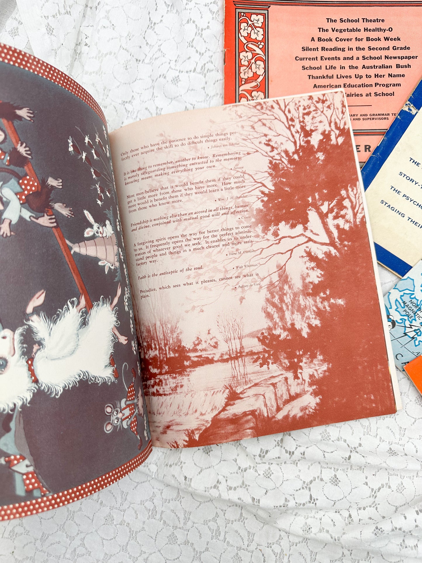 Collection of Vintage Education Magazines