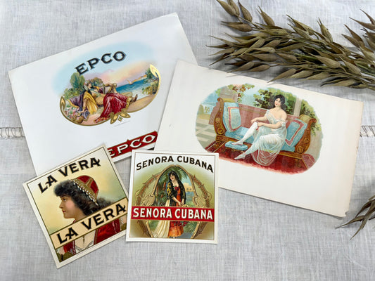 Vintage Cigar Labels