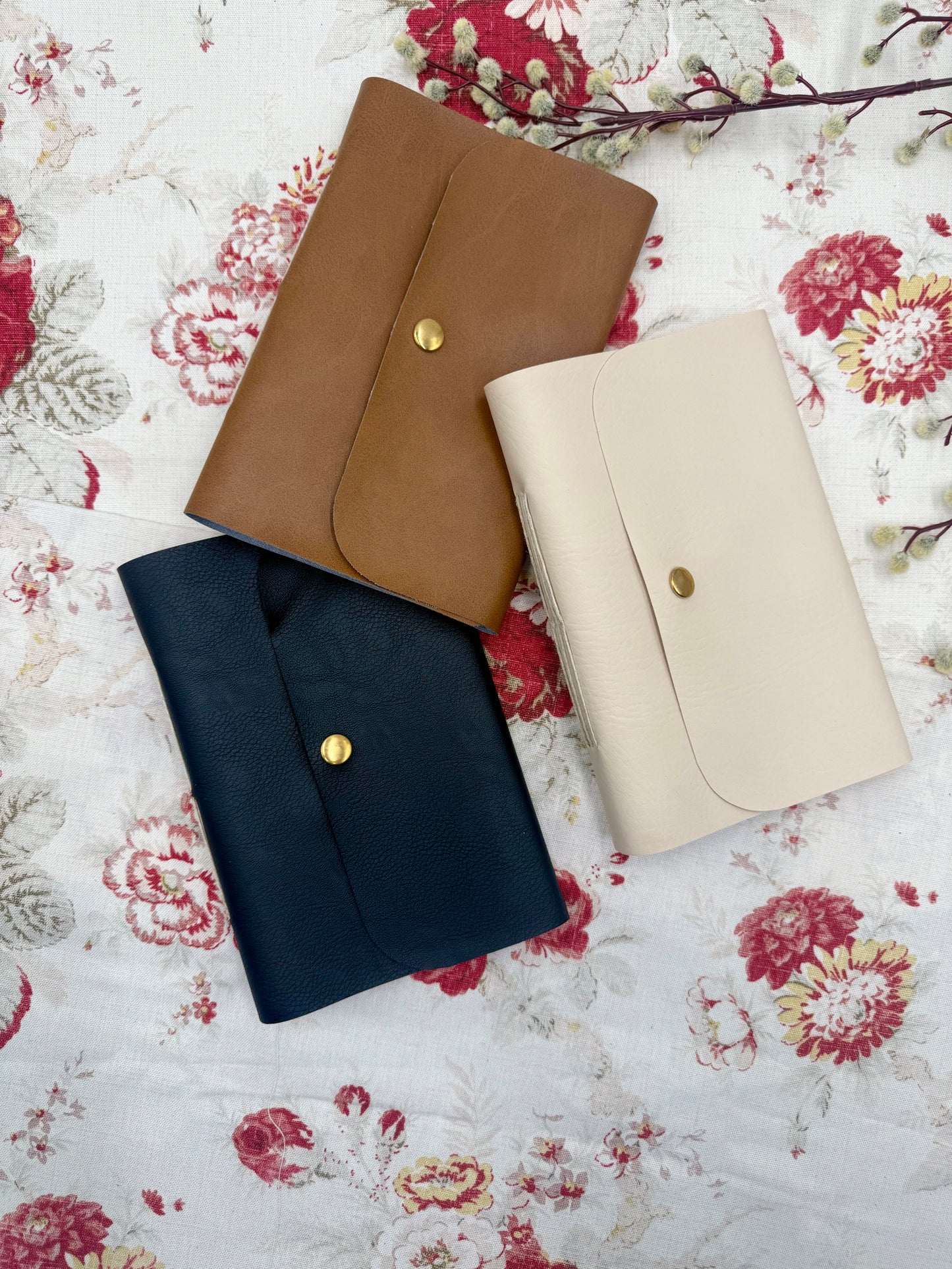 Faux Leather, Lined Journal