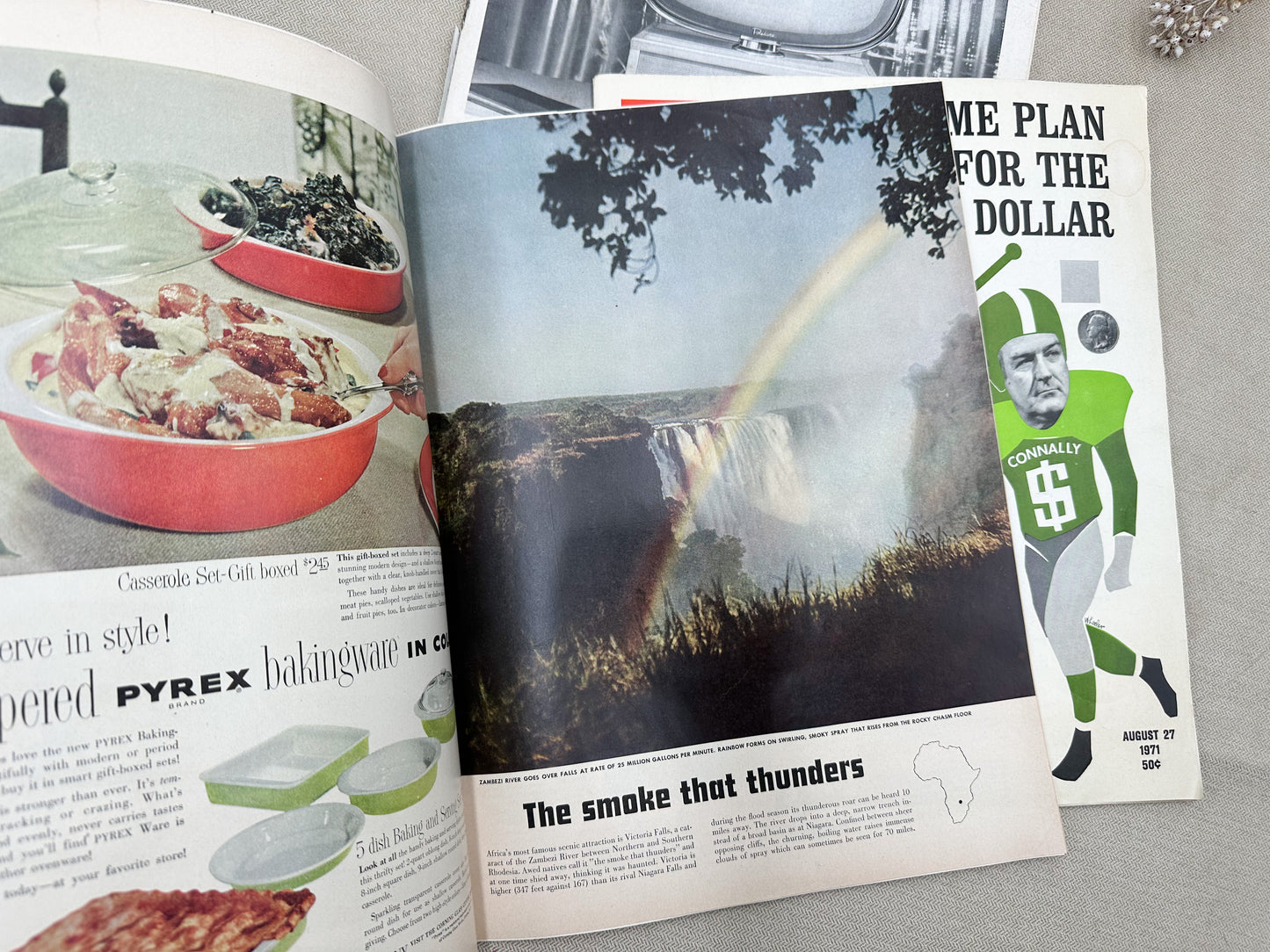 Set of Three Life Magazines